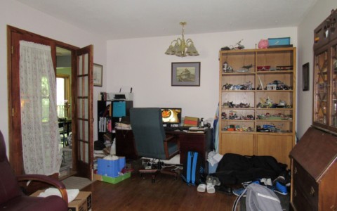 Remove clutter and pack as much as you can before showings.