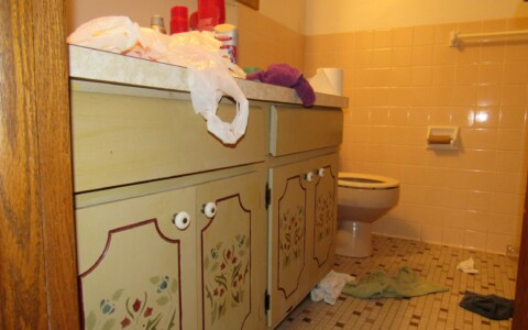 Bathroom needed updating but we needed costs low.