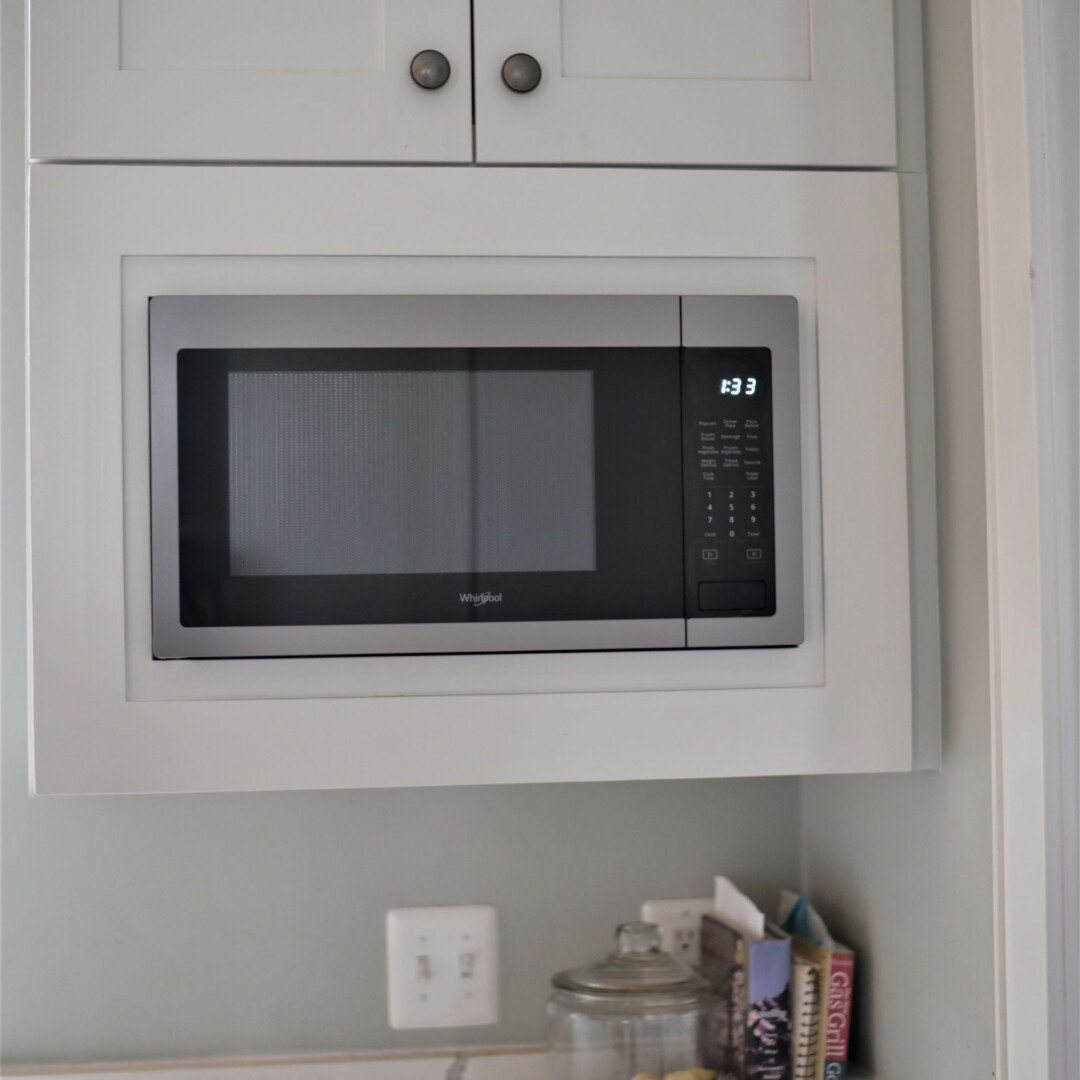 Custom Microwave Cabinet Custom Microwave Cabinet